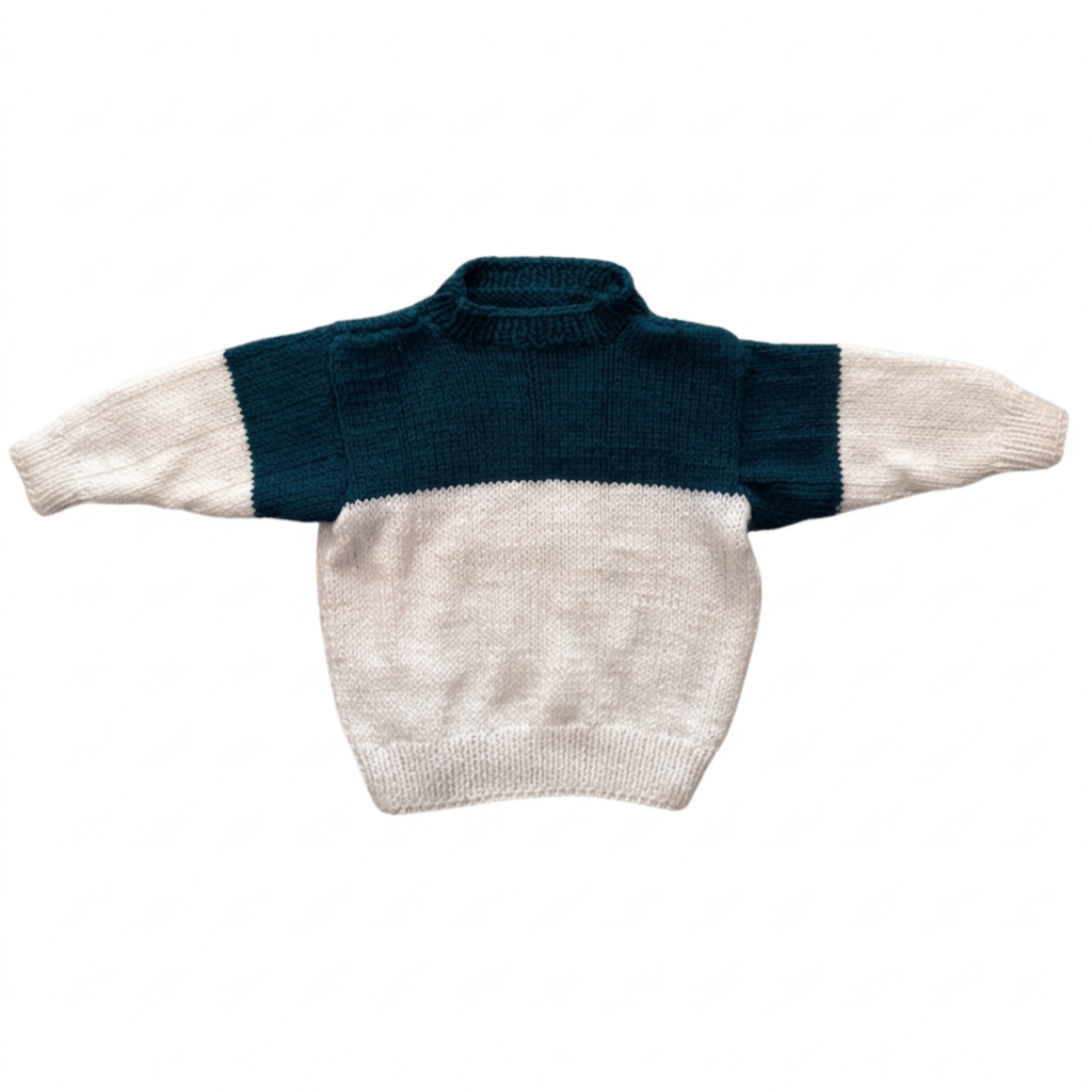 Mthunzi 1 — "Shadow" Jumper | Handknit Kids Knitwear