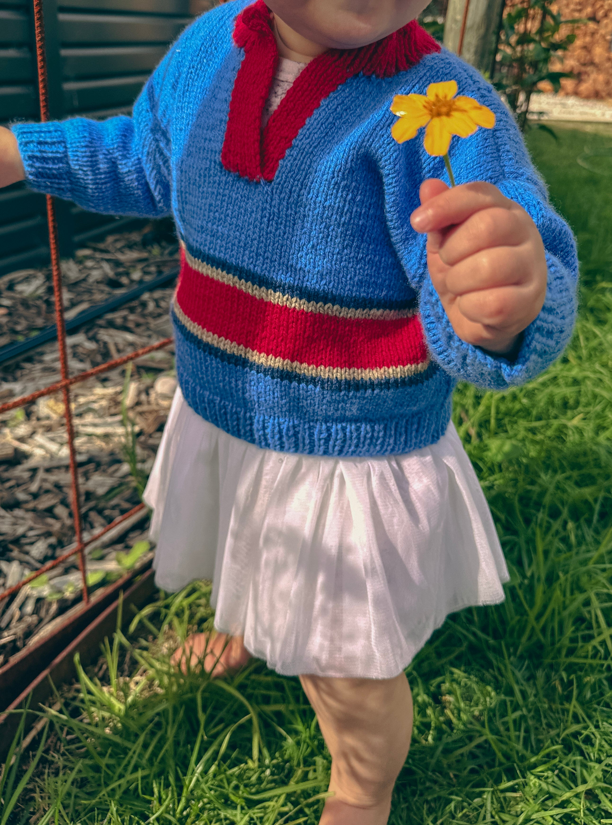 Nomvula — "Mother of Rain" Jumper | Handknit Kids Knitwear